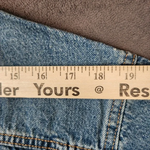 Levis Relaxed Fit Denim Trucker‎ Jacket Mens Small Light Wash Blue Jean - Picture 10 of 16